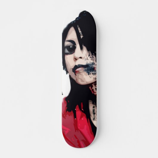 Skateboard anime vivant (Devant)