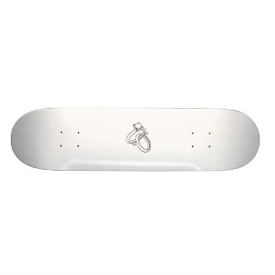 Skateboard Anneaux de mariage/bagues de fiançailles