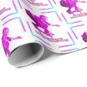 Skateboard Anniversaire Cadeau Papier à envelopper (Coin rond)