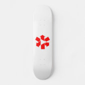 Skateboard Annuler le recyclage du symbole (Recto)