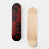 Skateboard Anopurodon Double Dragon noir (Recto)