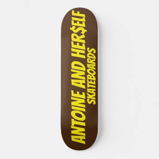 SKATEBOARD ANTOINE ET SON$ELF (Recto)