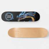 Skateboard *~* AP88 Bouche de dragon métallique élémentaire b (Horz)