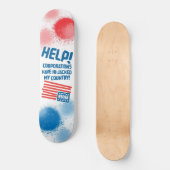 Skateboard APDECK_CAMERON_Art_StrikeHelp (Recto)