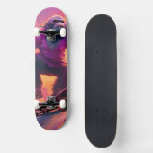 Skateboard Ape skateboarding (Recto)