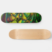 Skateboard Apophyse Abstraite Fractale II (Horz)