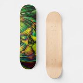 Skateboard Apophyse Abstraite Fractale II (Recto)