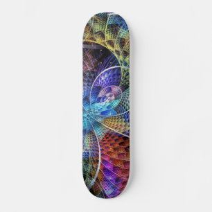 Skateboard Apophyse Abstraite Fractale X