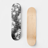 Skateboard Apparition gothique sombre de la mort (Recto)