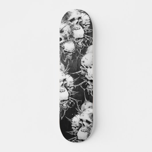 Skateboard Apparition gothique sombre de la mort (Devant)