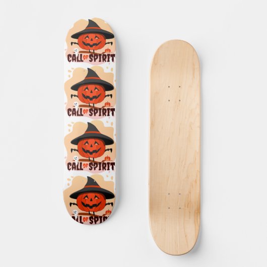 Skateboard Appel de l'Esprit d'Halloween (Recto)