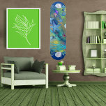 Skateboard Appel de Sea Marine Life Blue Ocean Starfish<br><div class="desc">Un pont unique pour un pensionnaire passionné qui est absolument appel à la mer. La plage de sable et la brise marine deviennent plus chaudes et accueillantes avec ce skateboard. L'illustration a un arrière - plan océanique avec tous les éléments de la mer, comme l'étoile de mer, l'hippocampe, la méduse,...</div>