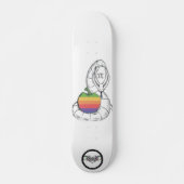 Skateboard Apple design with snake (Devant)