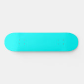 Skateboard Aqua (couleur solide) (Horz)