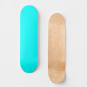 Skateboard Aqua (couleur solide) (Recto)