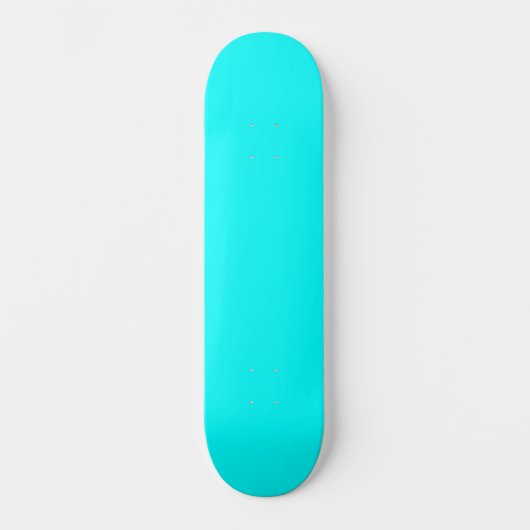 Skateboard Aqua (couleur solide) (Recto)