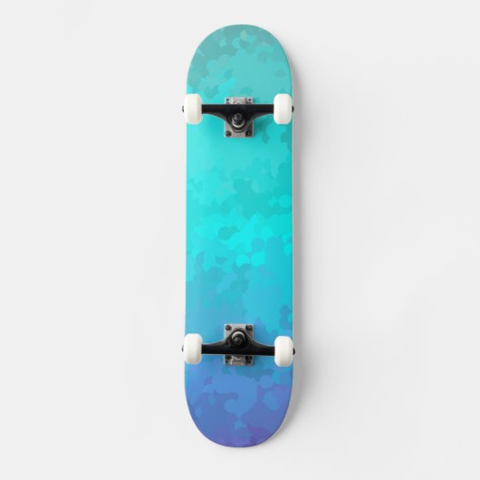 Skateboard Aqua Ombre (Recto)