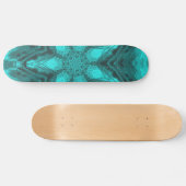 Skateboard Aqua Star Kaleidoscope (Horz)