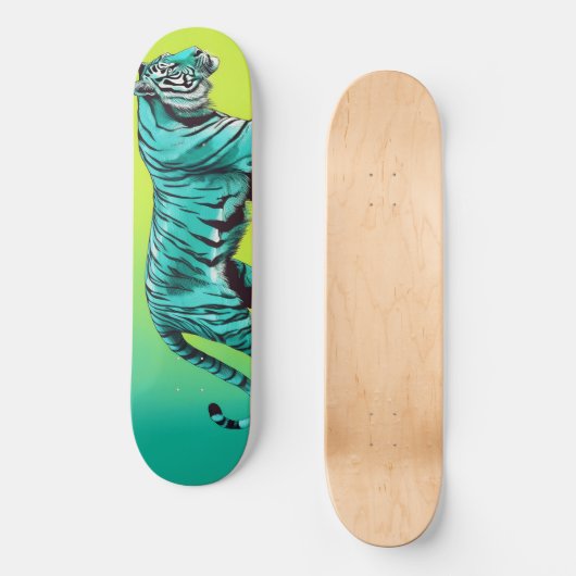 Skateboard Aqua Tiger 1 (Recto)