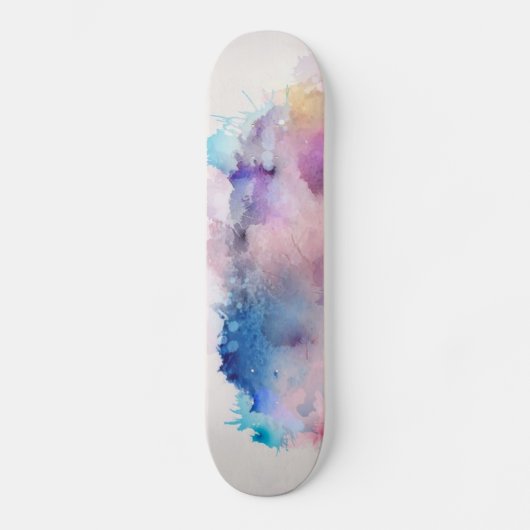 Skateboard Aquarelle (Recto)