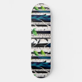 Skateboard Aquarelle Aspen Trees (Recto)