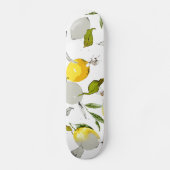Skateboard Aquarelle citrons 20 (Recto)