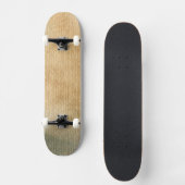Skateboard aquarelle gris-bleue 7 d'arrière - plan (Recto)