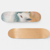 Skateboard Aquarelle Mystic Bloom Spring Fox (Horz)