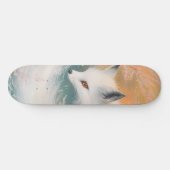 Skateboard Aquarelle Mystic Bloom Spring Fox (Horz)