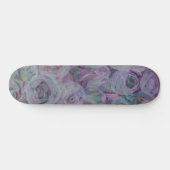 Skateboard Aquarelle Rose de lavande (Horz)