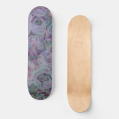 Skateboard Aquarelle Rose de lavande (Recto)