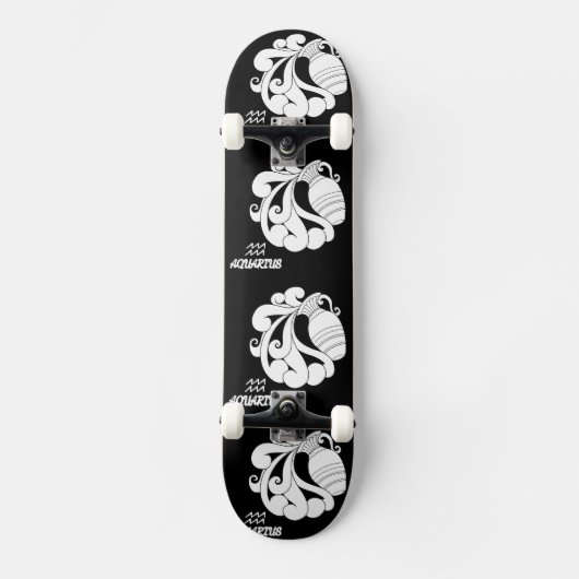 Skateboard Aquarius Silhouette (Recto)