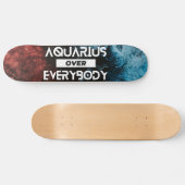 Skateboard Aquarius Zodiac moderne (Horz)