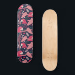 Skateboard Ara Parrot rouge rose dessin Tropical Leave Motif<br><div class="desc">Ara Parrot Rouge rose Dessin Tropical Leave Motif Skateboard. Ara motif sur bleu foncé arrière - plan avec des feuilles tropicaux dans les tons vert,  rouge et beige. Idéal pour les amateurs de perroquets et les propriétaires de perroquets.</div>