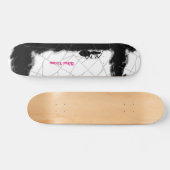 Skateboard Araignée avec logo. (Horz)