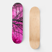 Skateboard Arbre Abstrait (Recto)