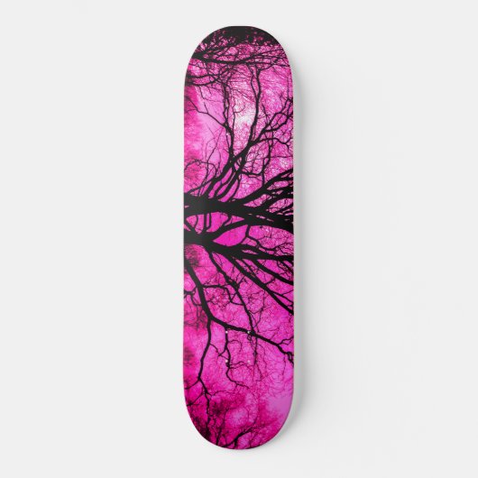 Skateboard Arbre Abstrait (Recto)