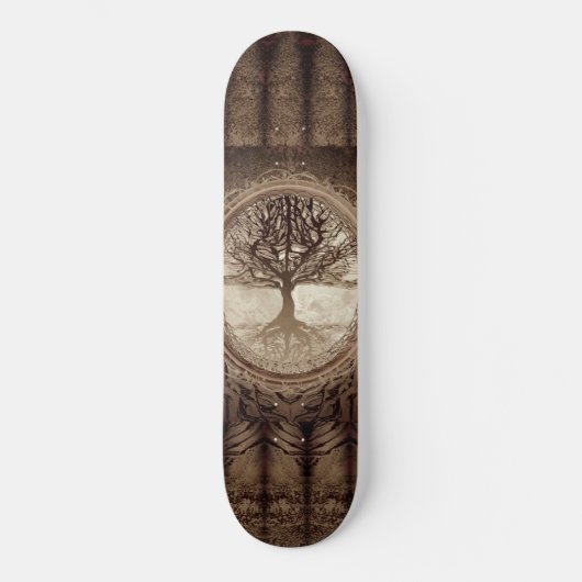 Skateboard Arbre Brown de vie (Recto)