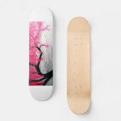 Skateboard Arbre de fleurs de cerisier (Recto)