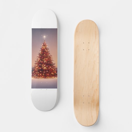 Skateboard Arbre de Noël (Recto)