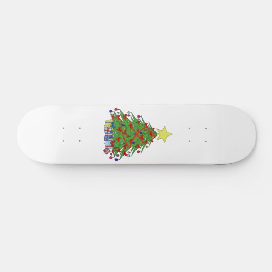 Skateboard Arbre de Noël (Horz)