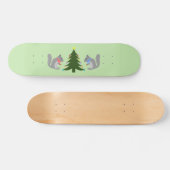 Skateboard Arbre de Noël décorant les écureuils (Horz)