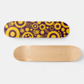 Skateboard Arbre de vie Abstrait (Horz)