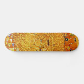 Skateboard Arbre de vie Gustav Klimt Nouveau (Horz)