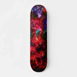 Skateboard Arc arc-en-ciel blobulaire