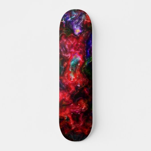 Skateboard Arc arc-en-ciel blobulaire (Devant)
