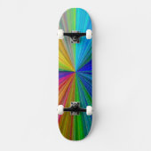 Skateboard Arc arc-en-ciel circulaire (Recto)