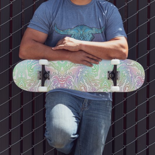 Skateboard Arc arc-en-ciel marbré (Extérieur 3)