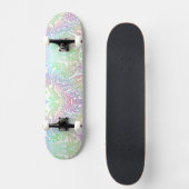 Skateboard Arc arc-en-ciel marbré (Recto)