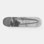 Skateboard Arc de Gateway en niveaux de gris (Horz)